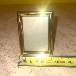 Brass picture Frame 2 1/2 x 4